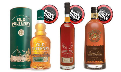 Победители рейтинга Лучший Виски Года Основные победители:Old Pulteney 21 Year Old, George T. Stagg, Parker's Heritage Collection Wheated Mash Bill Bourbon 10 Year Old